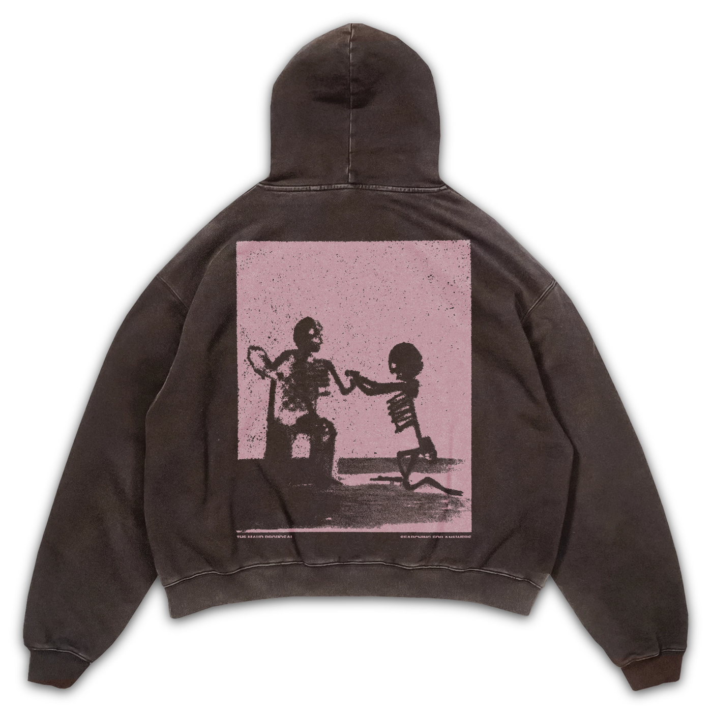 Proposal Hoodie - Brown - Back