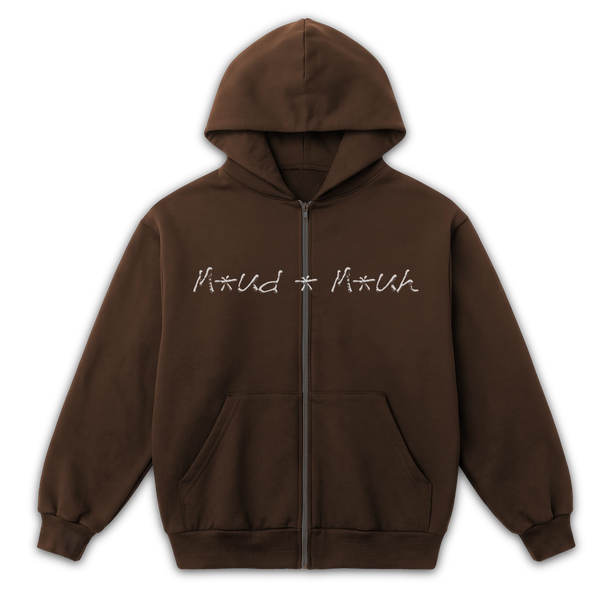 Proposal Zip Up - Brown - Front