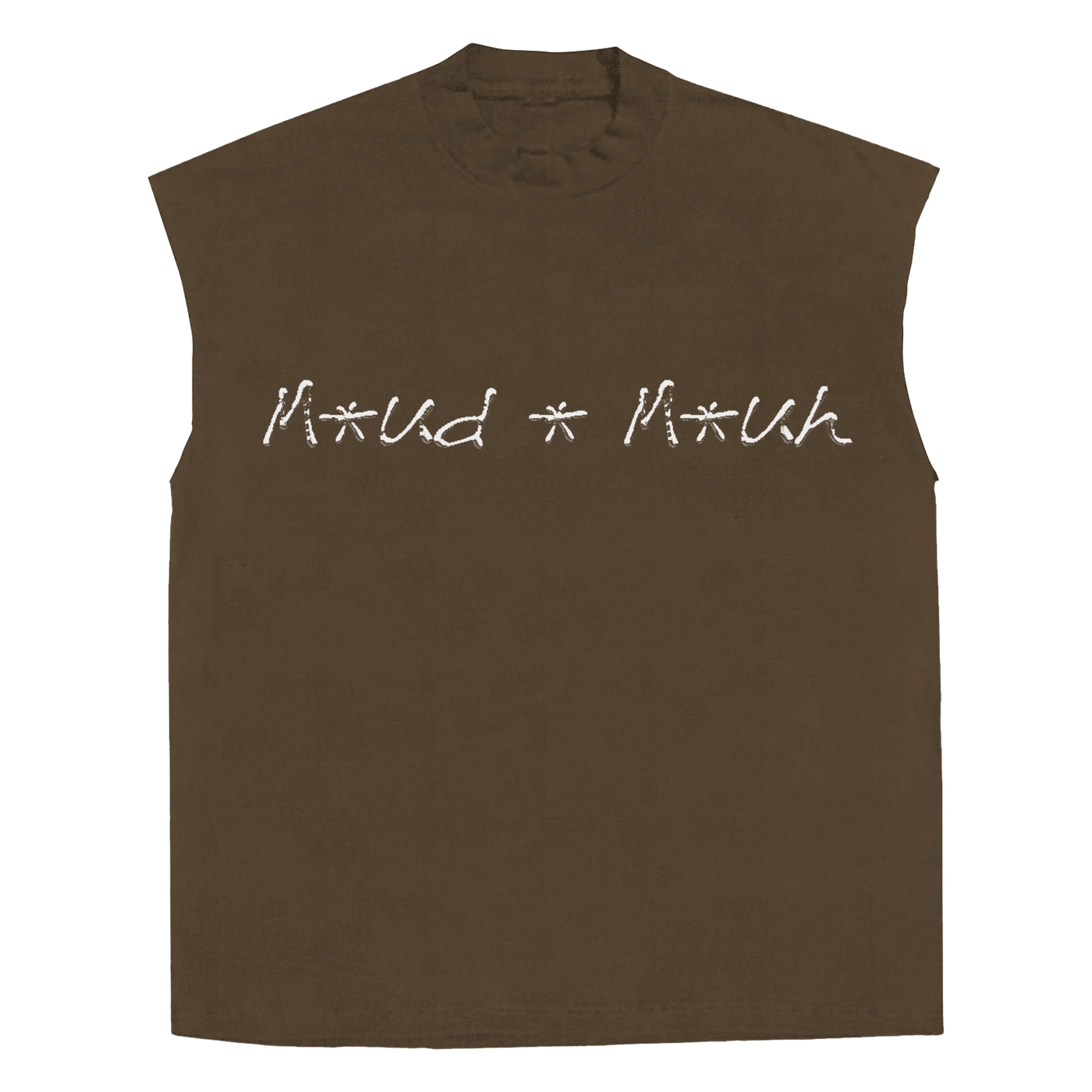 Proposal Sleeveless Tee - Brown - Front