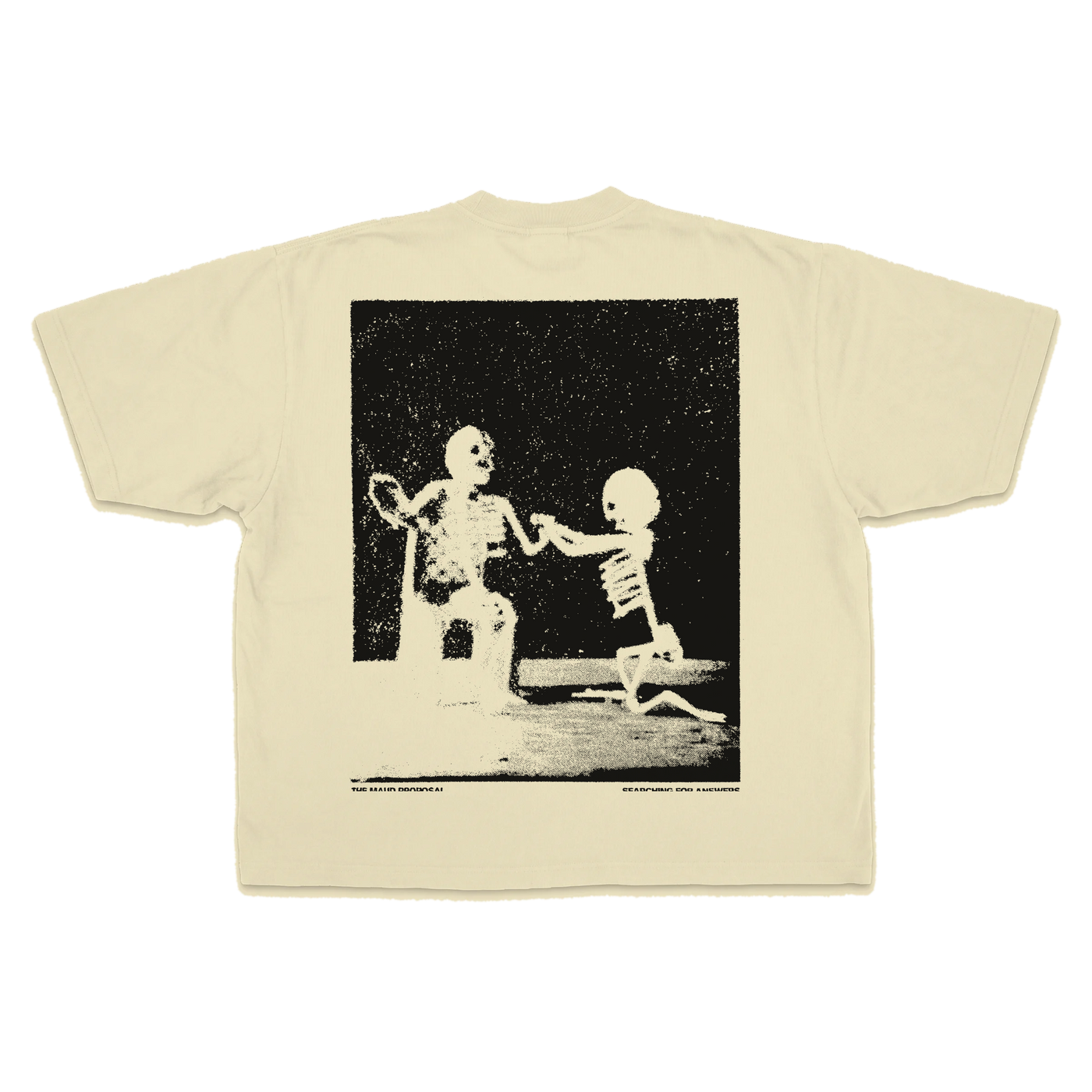 Proposal Baggy Tee - Cream - Back