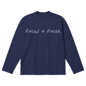 Proposal Baggy L/S Tee - Blue - Front