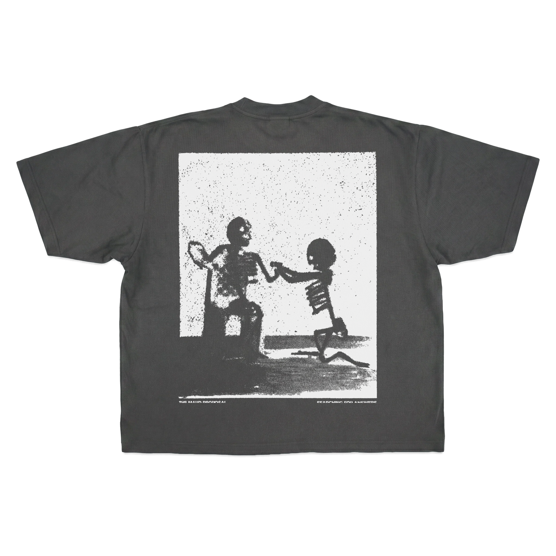 Proposal Drop Tee - Grey - Back