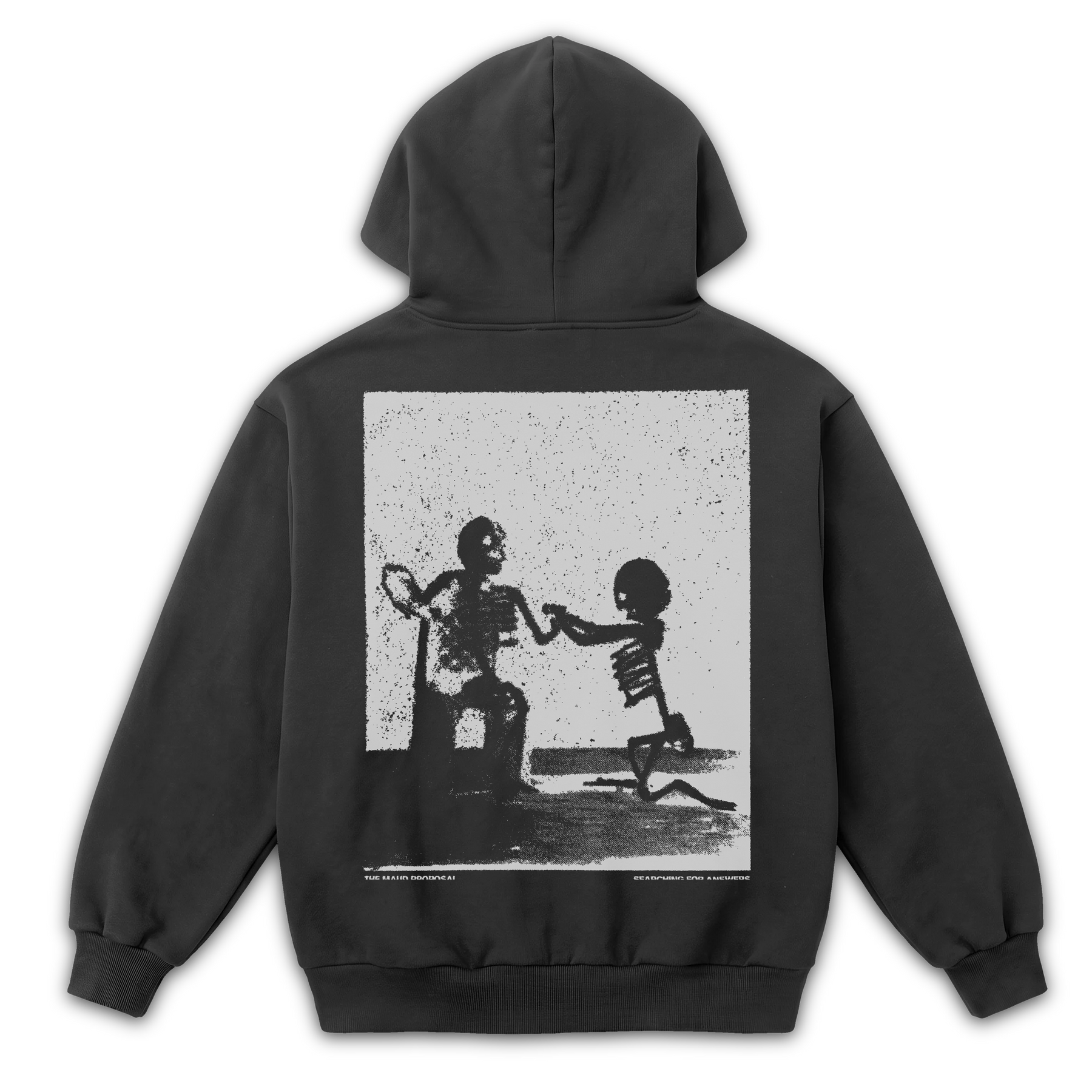 Proposal Zip Up - Grey - Back
