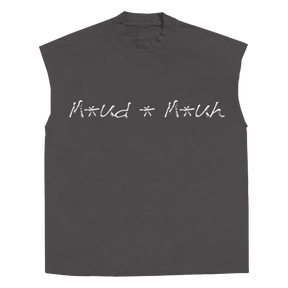 Proposal Sleeveless Tee - Grey - Front