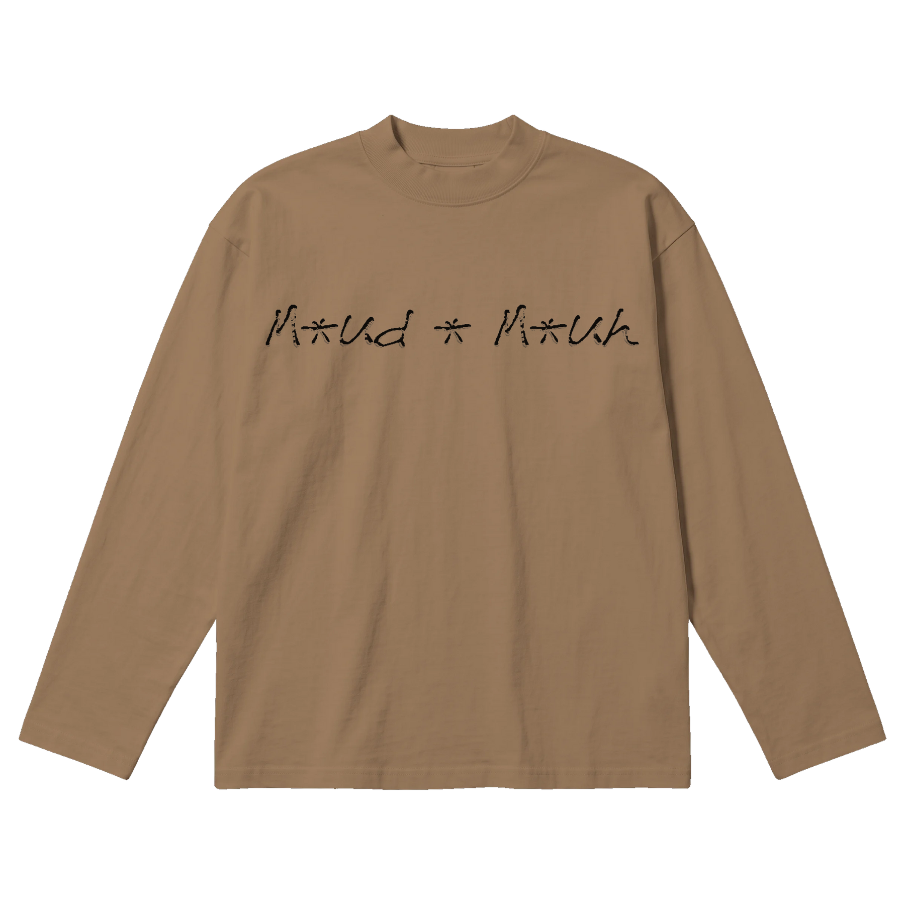 Proposal Baggy L/S Tee - Latte - Front
