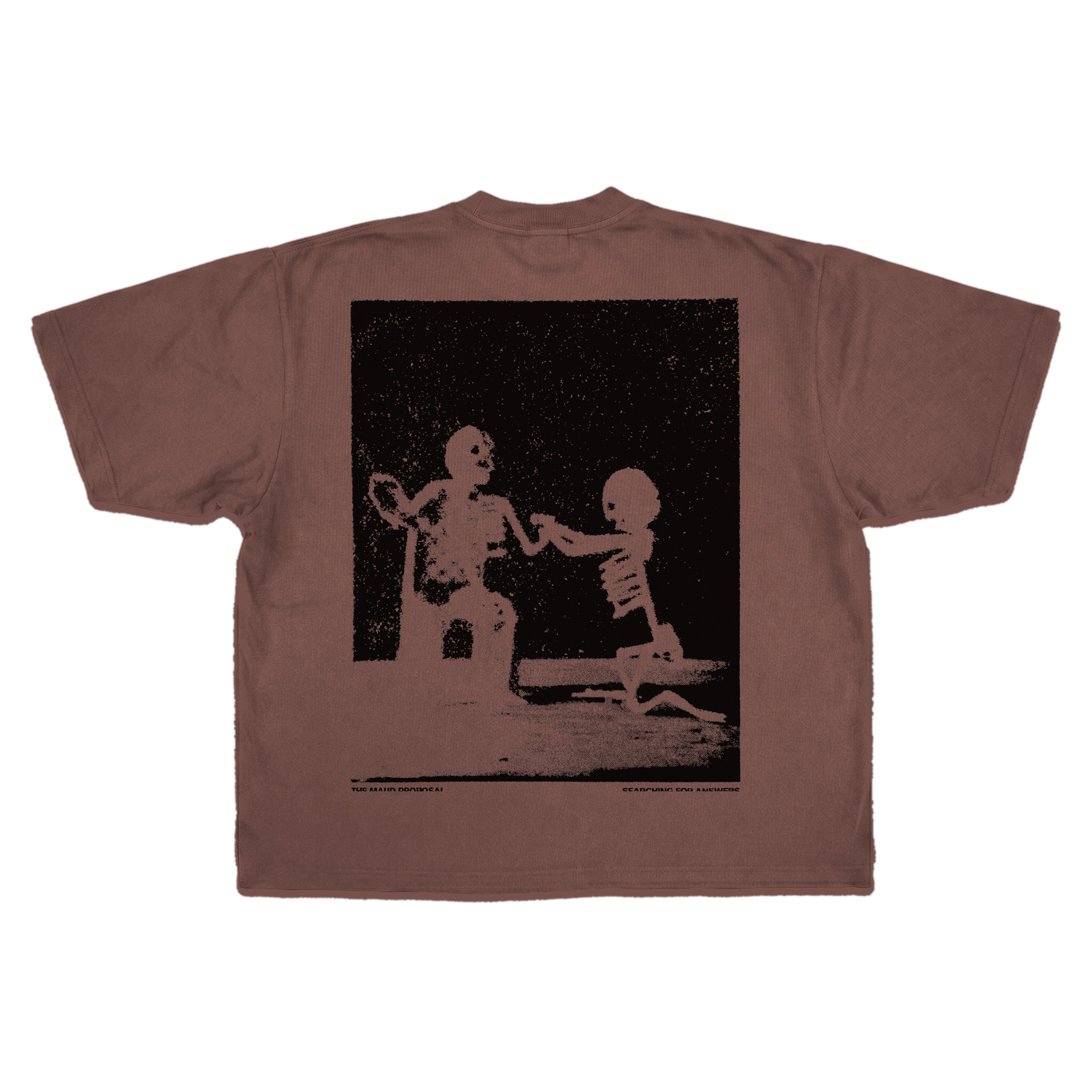 Proposal Baggy Tee - Mocha - Back