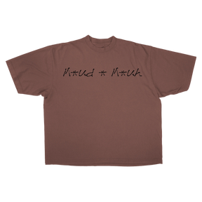 Proposal Drop Tee - Mocha - Front