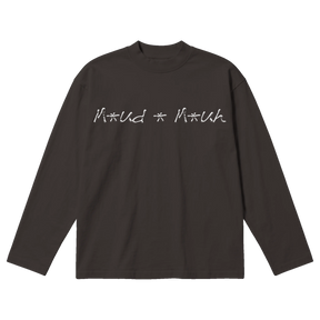 Proposal Baggy L/S Tee - Off Black - Front