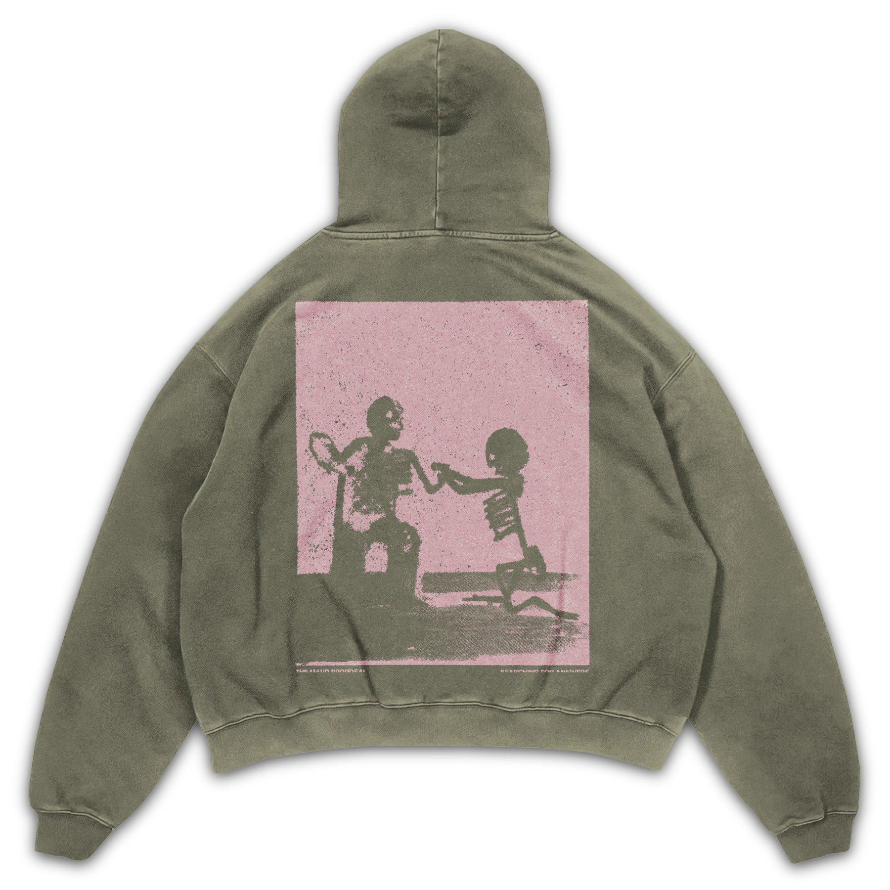 Proposal Hoodie - Olive - Back