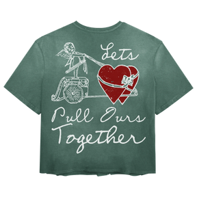 Pull Together Tee - Green - Back