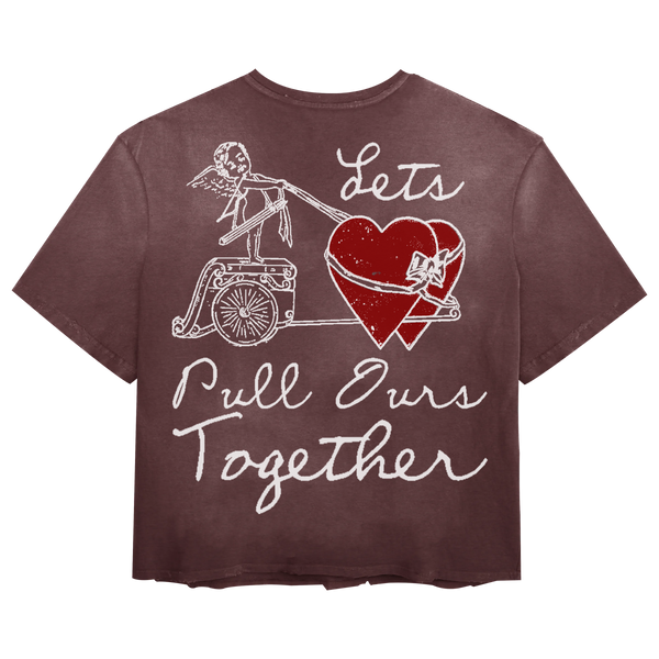 Pull Together Tee - Red - Back