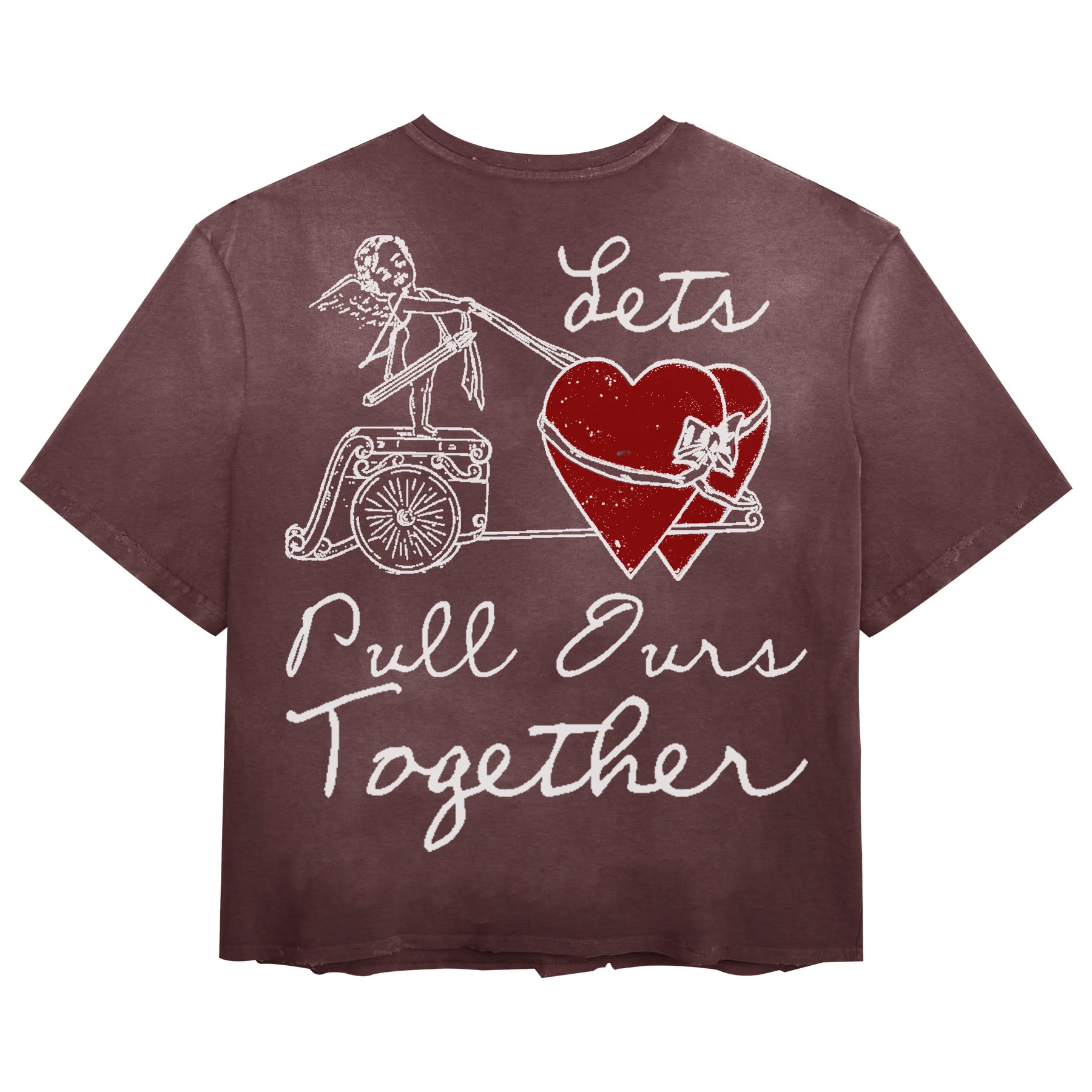 Pull Together Tee - Red - Back