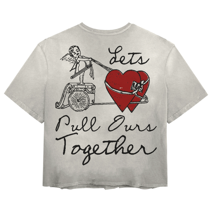 Pull Together Tee - White - Back