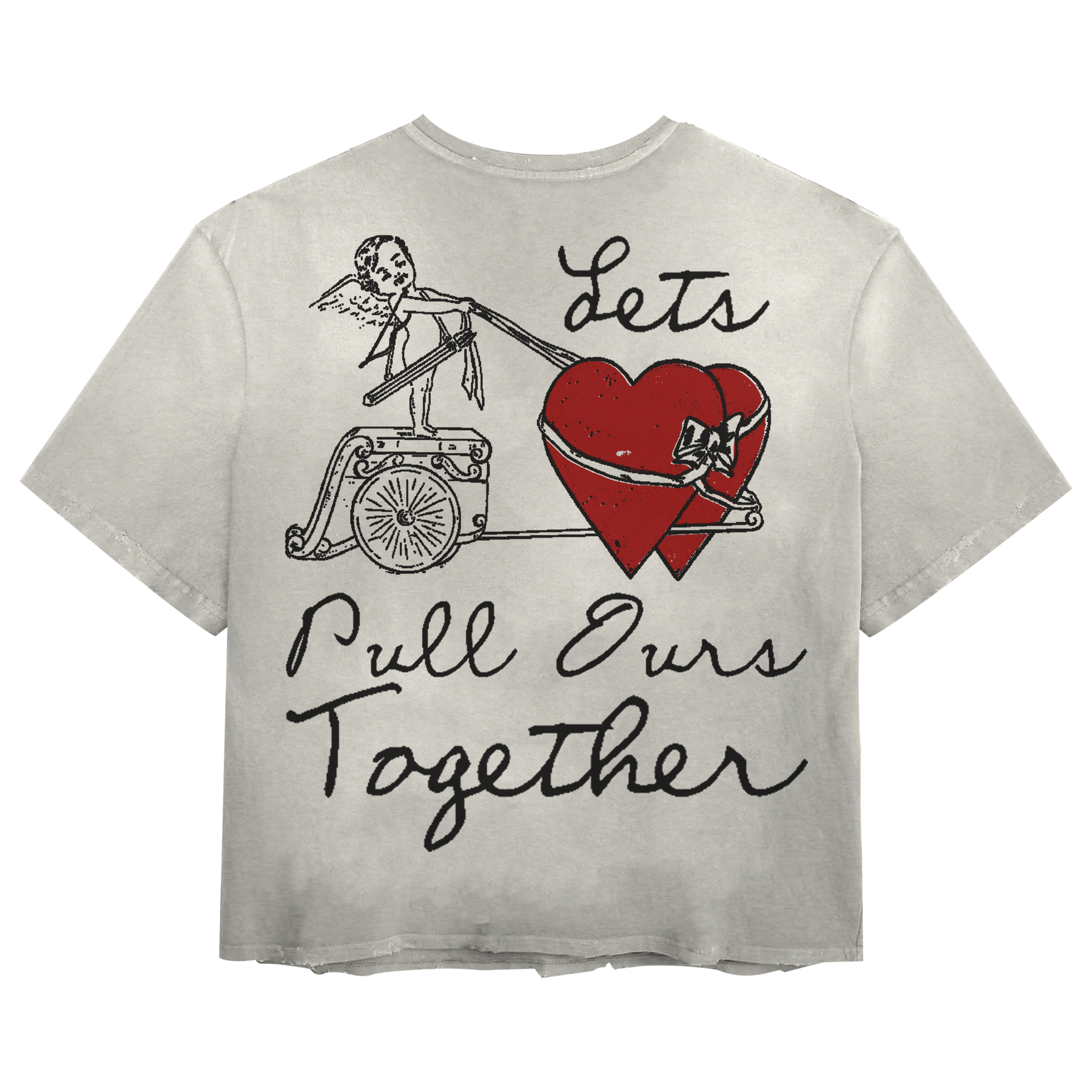 Pull Together Tee - White - Back