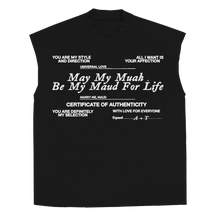 Pull Together Sleeveless Tee - Black - Front