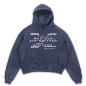 Pull Together Hoodie - Blue - Front