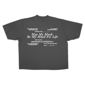 Pull Together Drop Tee - Grey - Front
