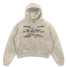 Pull Together Hoodie - Sand - Front
