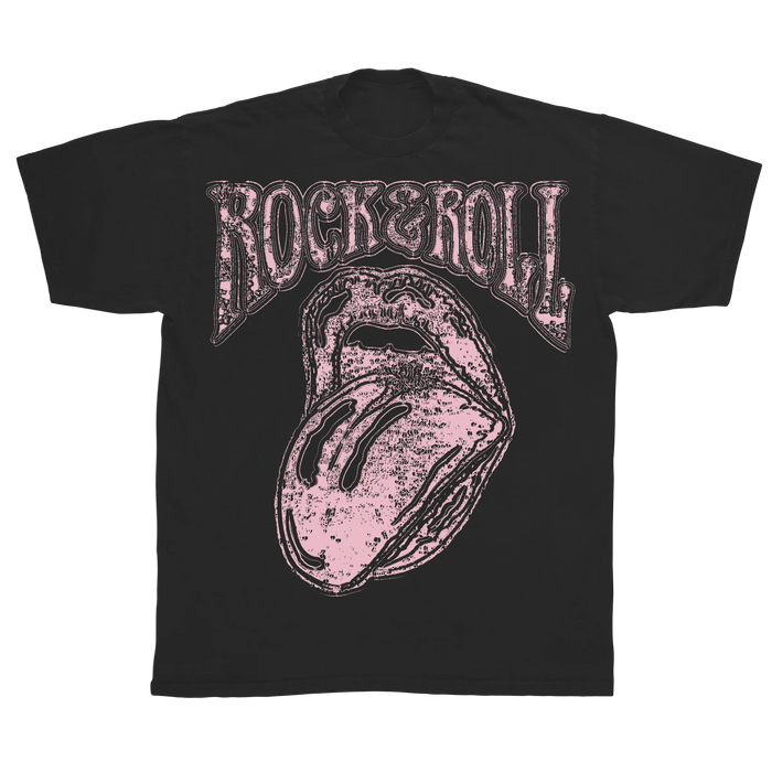 Rock & Roll Classic Tee - Black - Front
