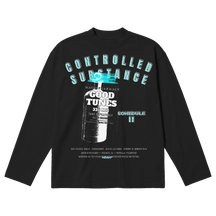 Schedule II Baggy L/S Tee - Black - Front