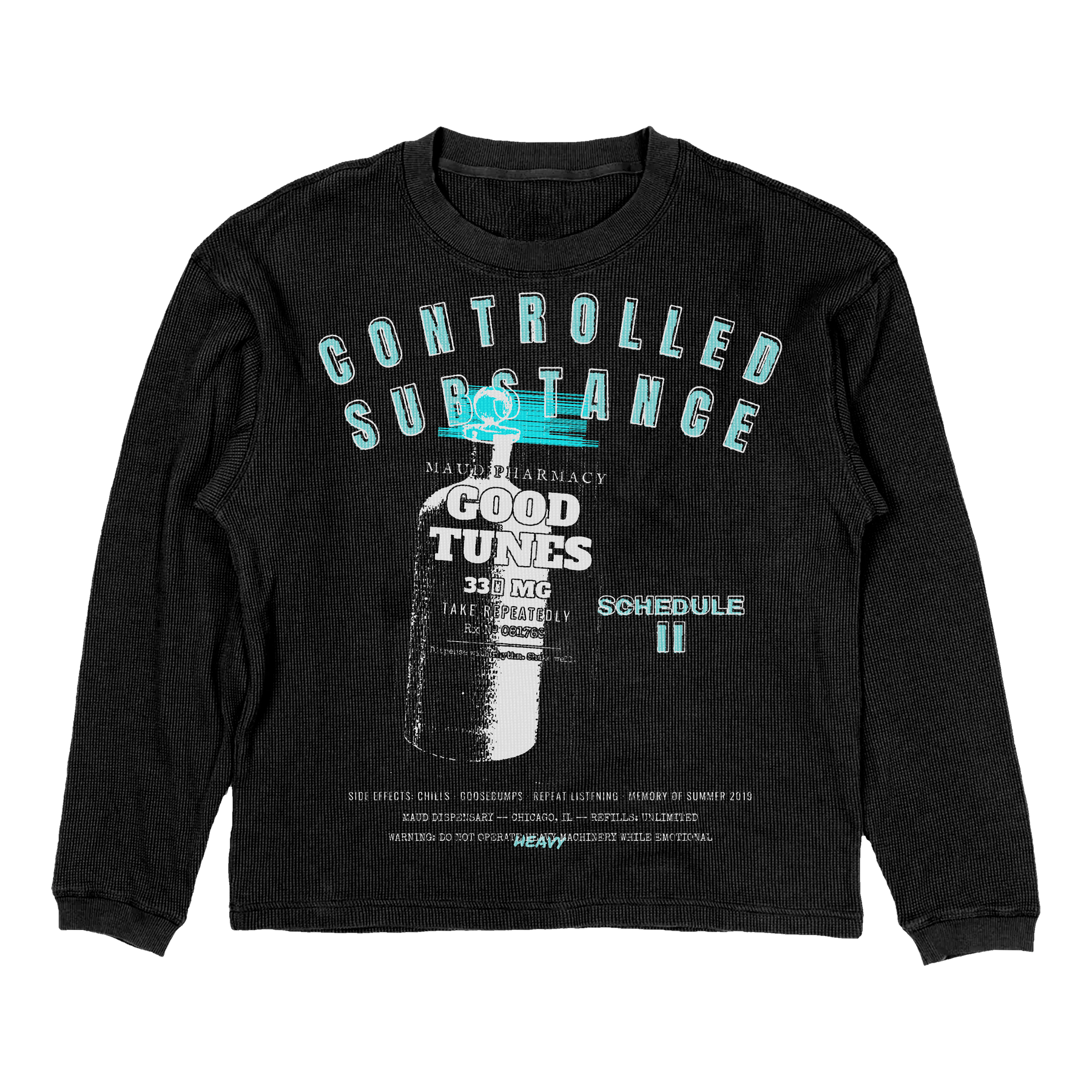 Schedule II Thermal - Black - Front