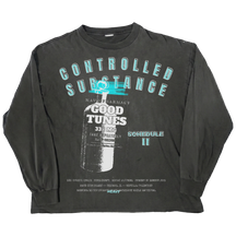 Schedule II L/S Tee - Black - Front