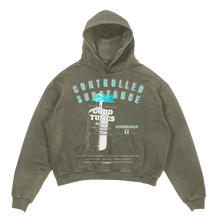 Schedule II Hoodie - Olive - Front