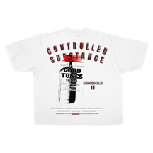 Schedule II Drop Tee - White - Front