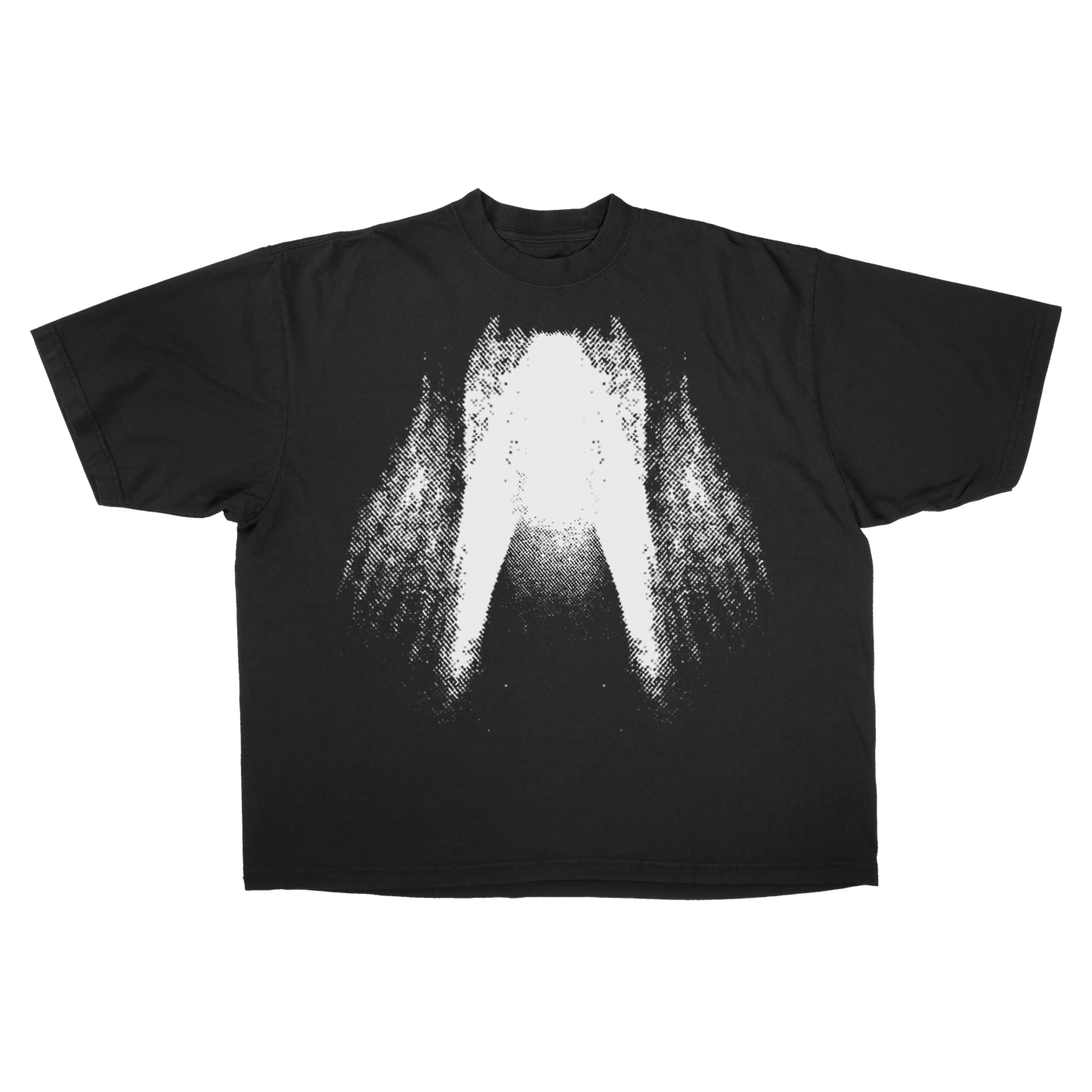St Ghost Baggy Tee - Black - Front