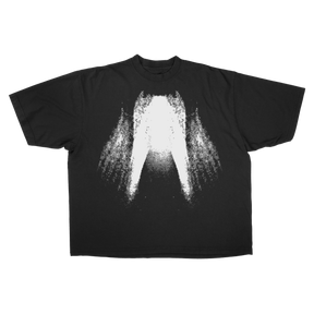 St Ghost Drop Tee - Black - Front