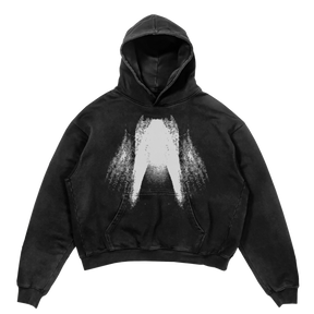 St Ghost Hoodie - Black - Front