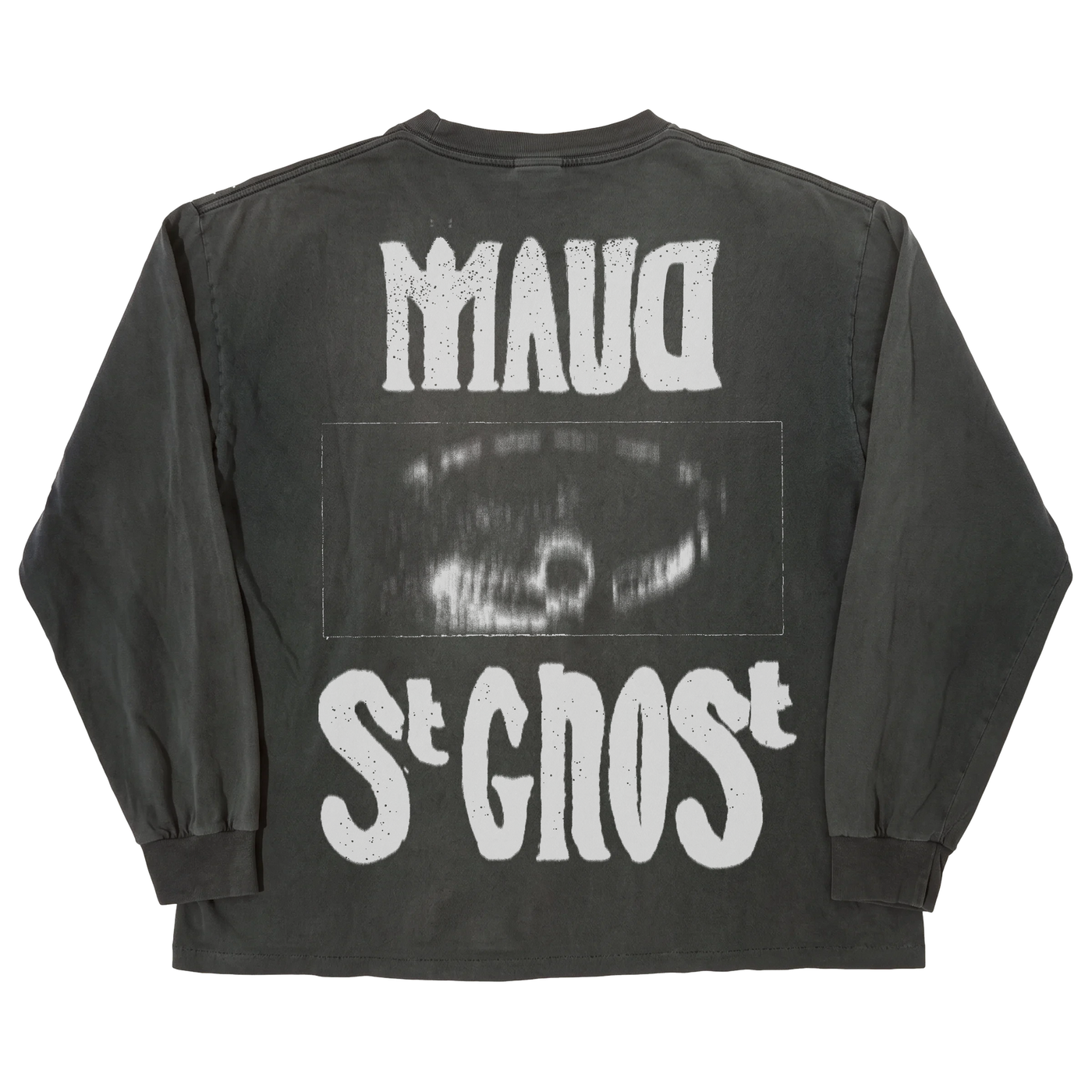 St Ghost L/S Tee - Black - Back