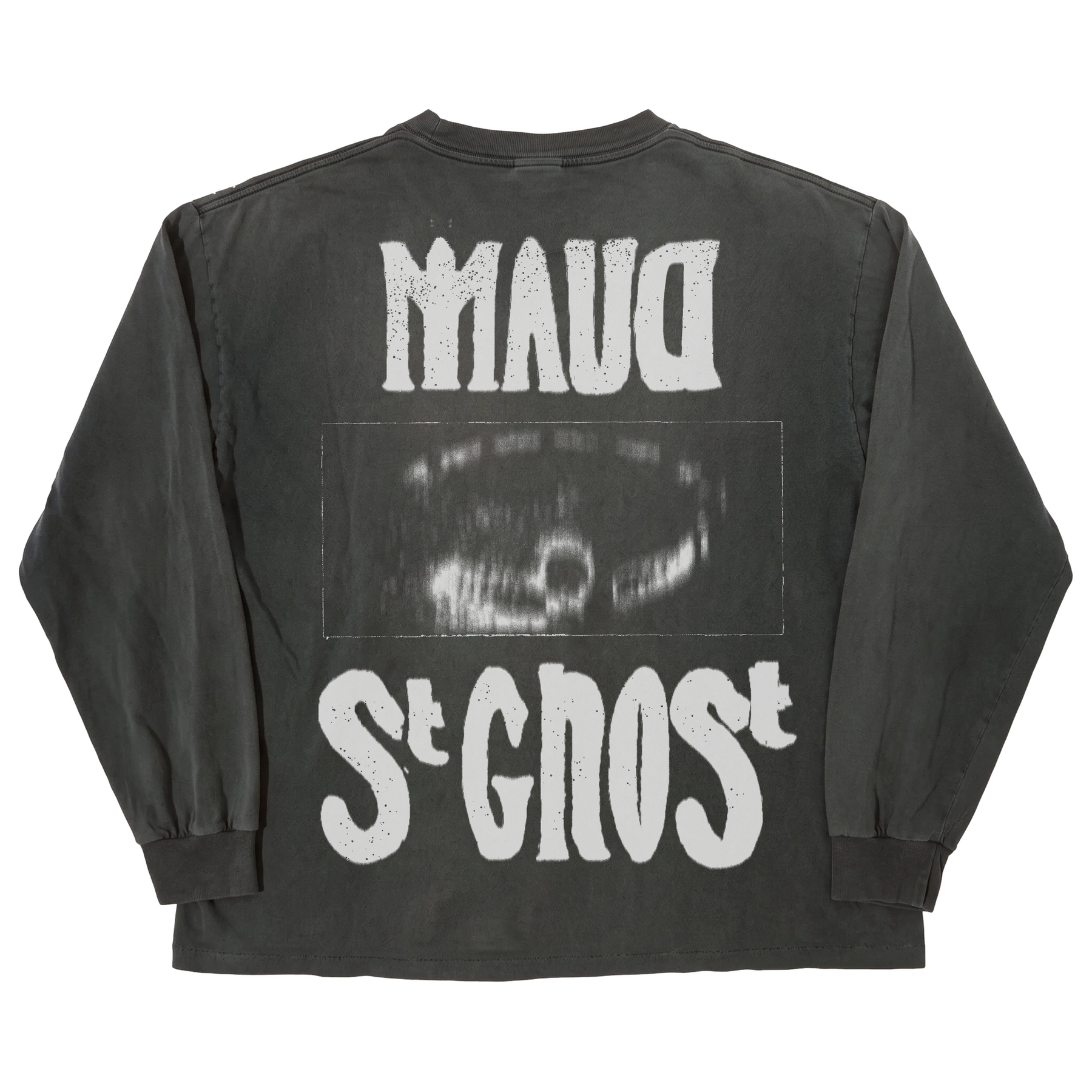 St Ghost L/S Tee - Black - Back