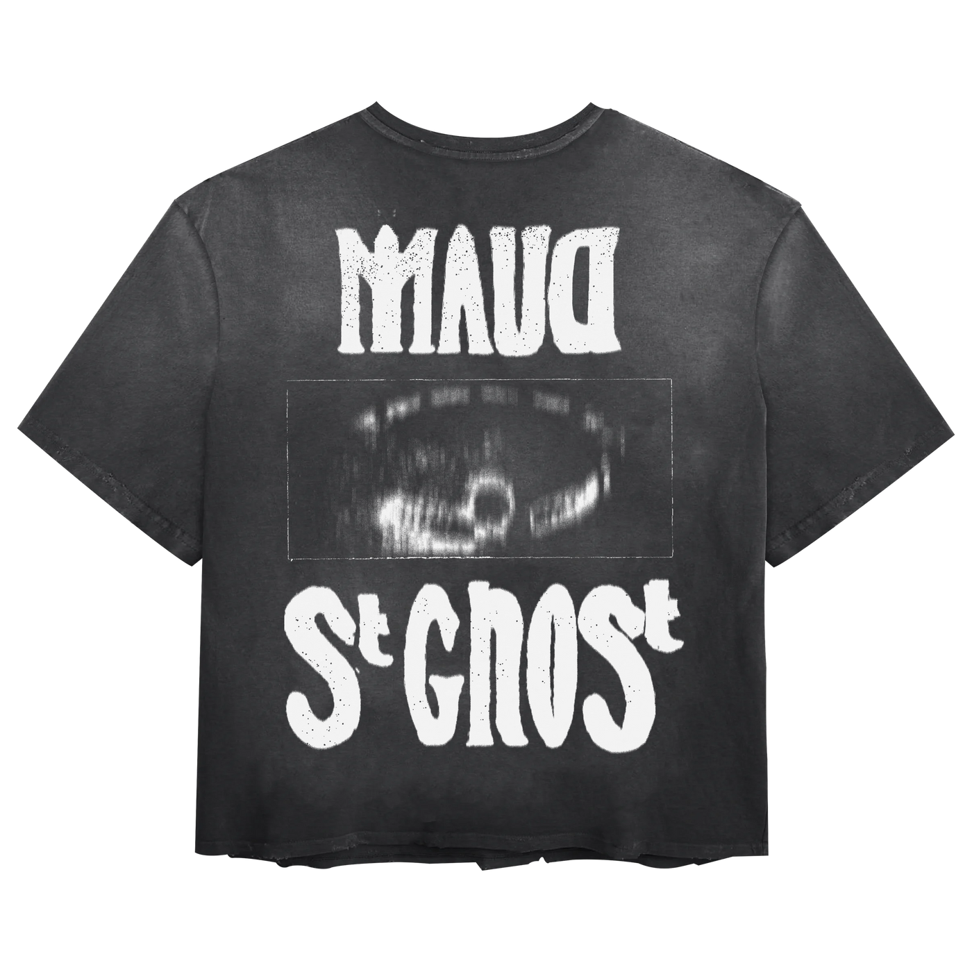 St Ghost Tee - Black - Back
