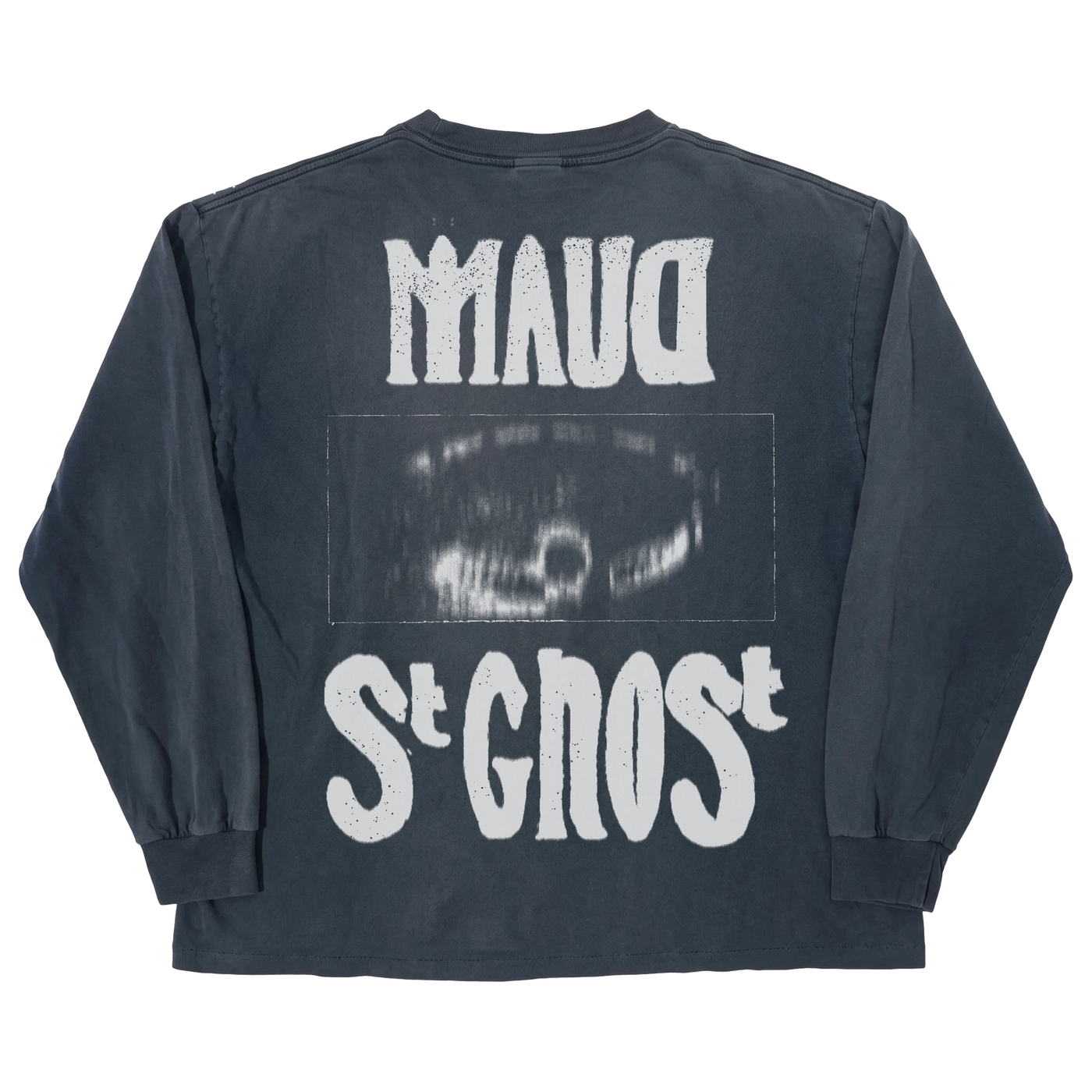 St Ghost L/S Tee - Blue - Back