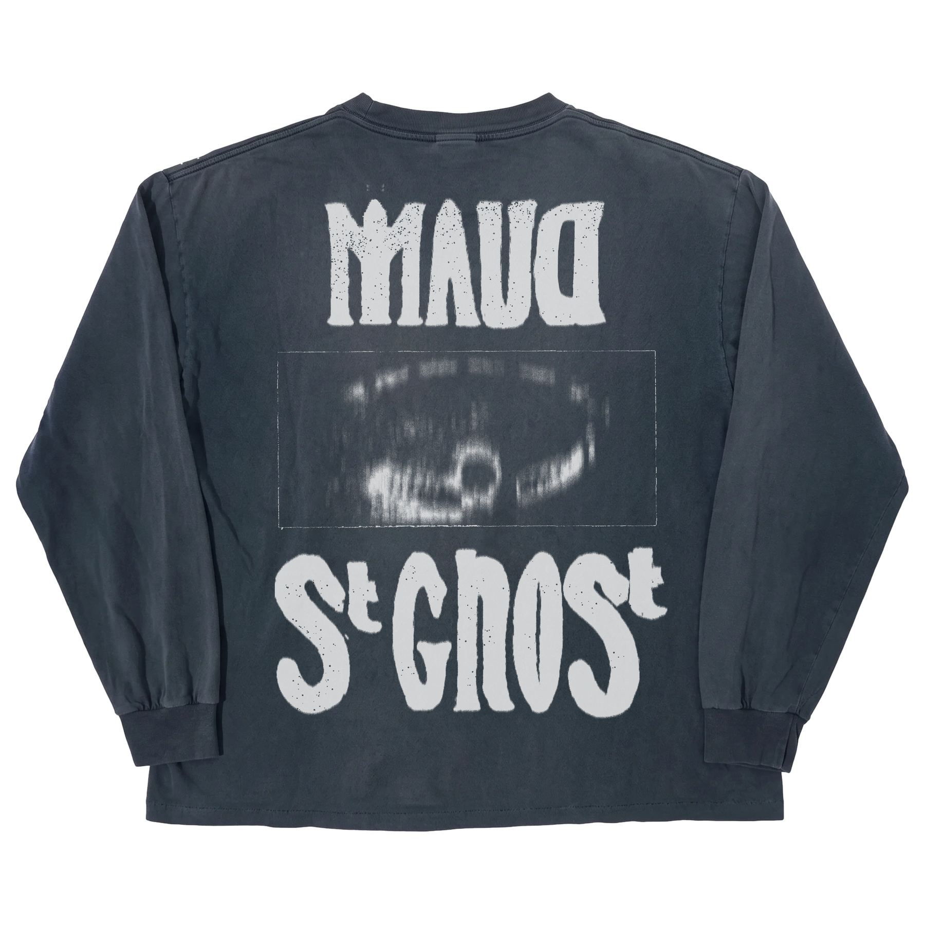 St Ghost L/S Tee - Blue - Back