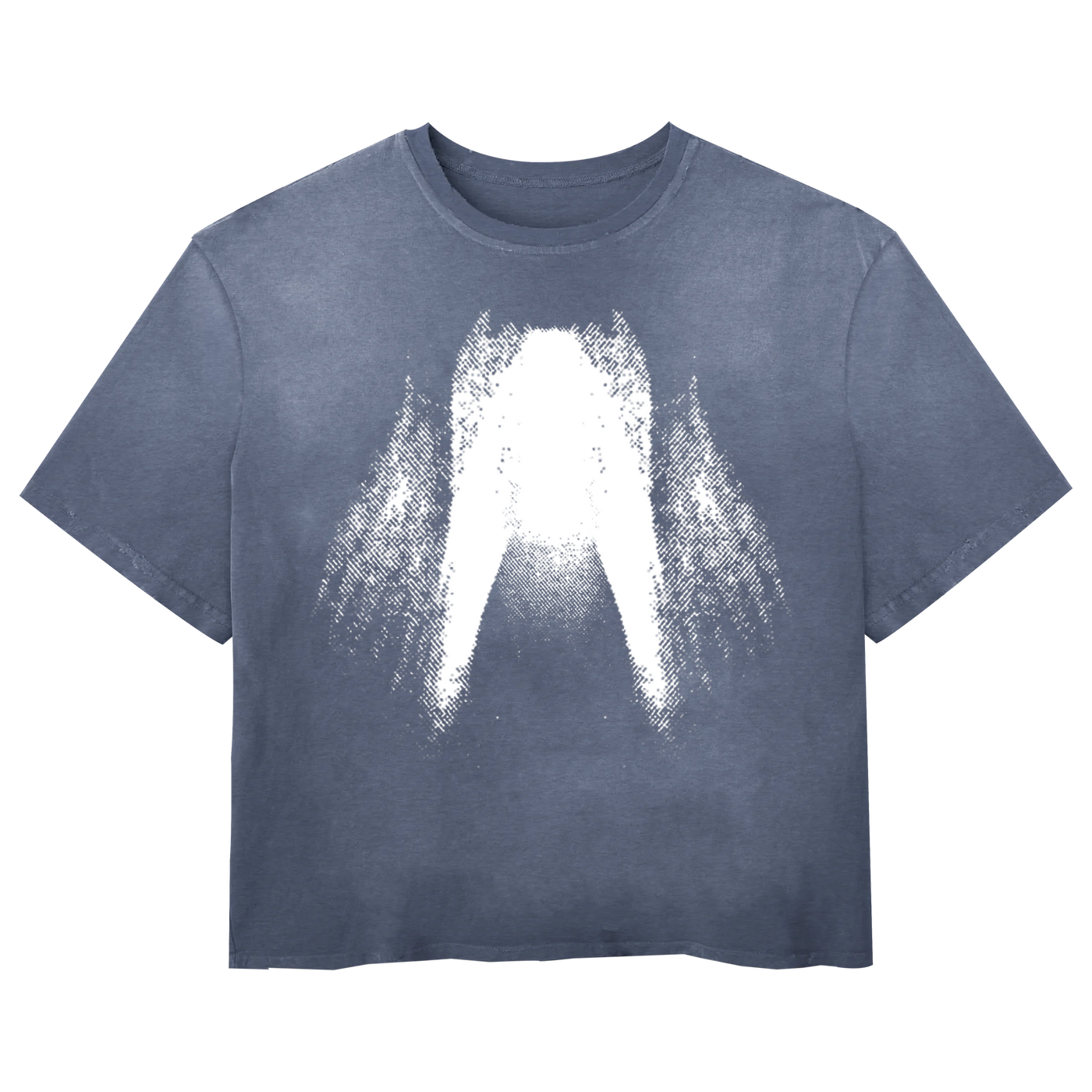 St Ghost Tee - Blue - Front