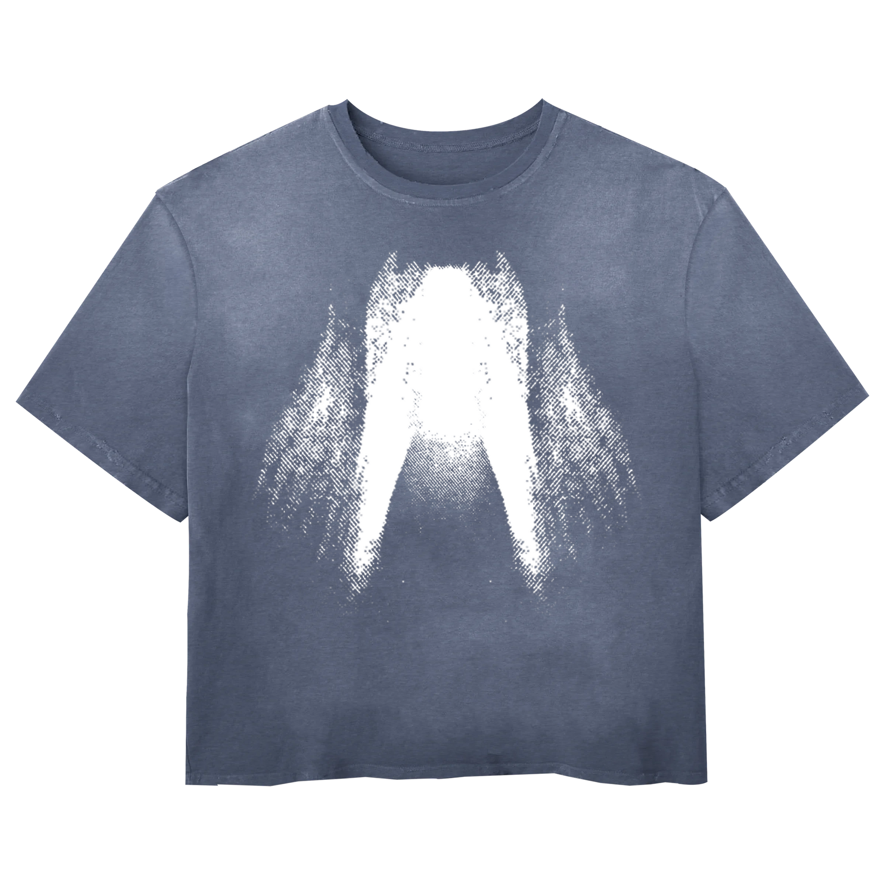 St Ghost Tee - Blue - Front