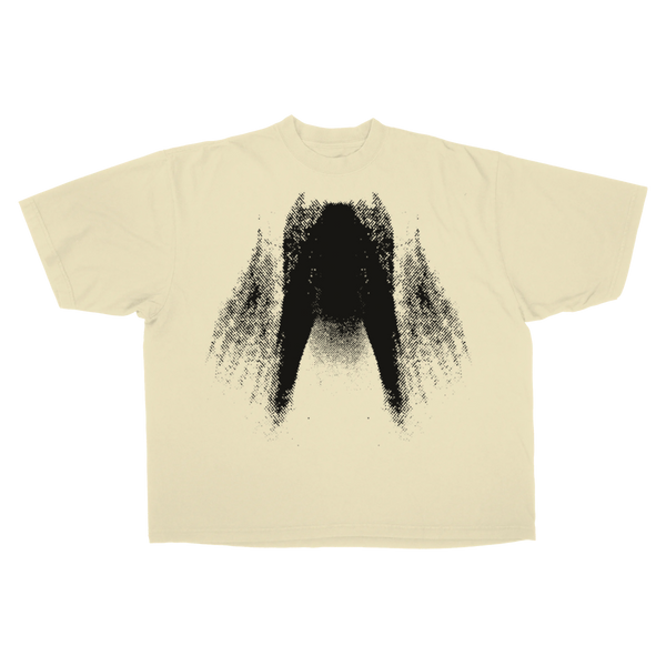St Ghost Drop Tee - Cream - Front