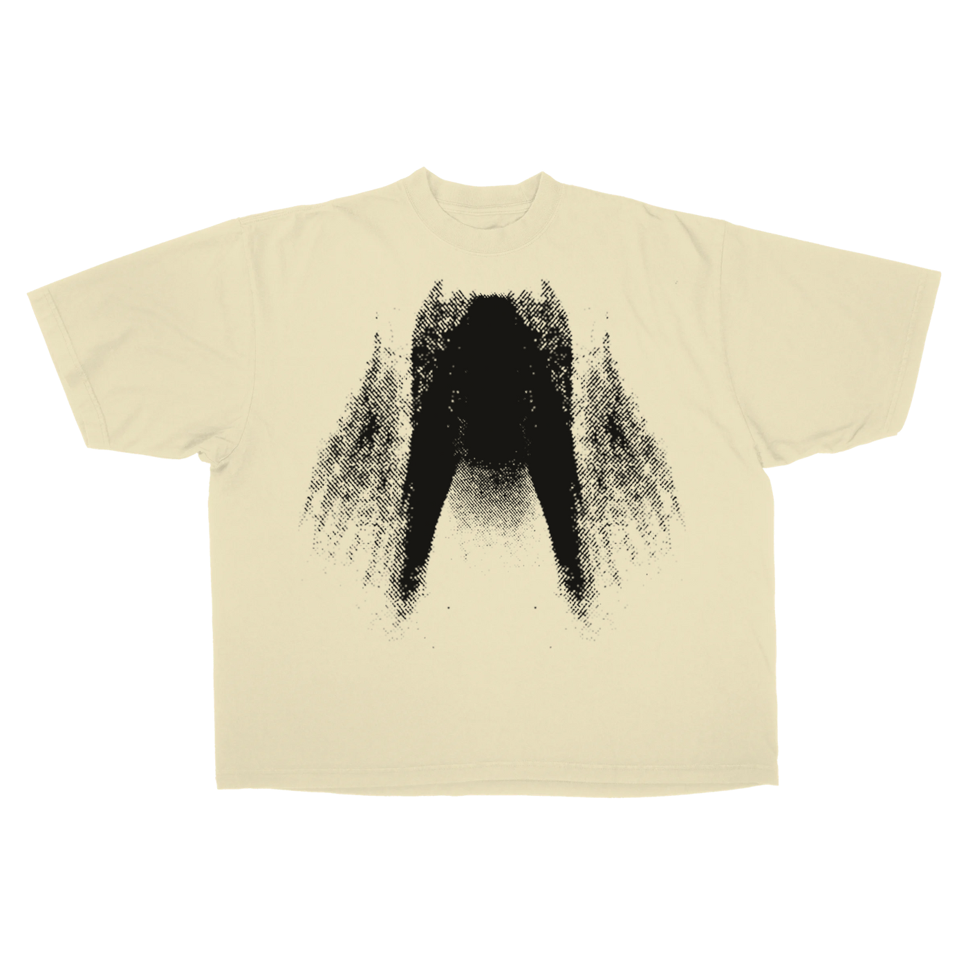 St Ghost Baggy Tee - Cream - Front