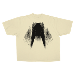 St Ghost Drop Tee - Cream - Front
