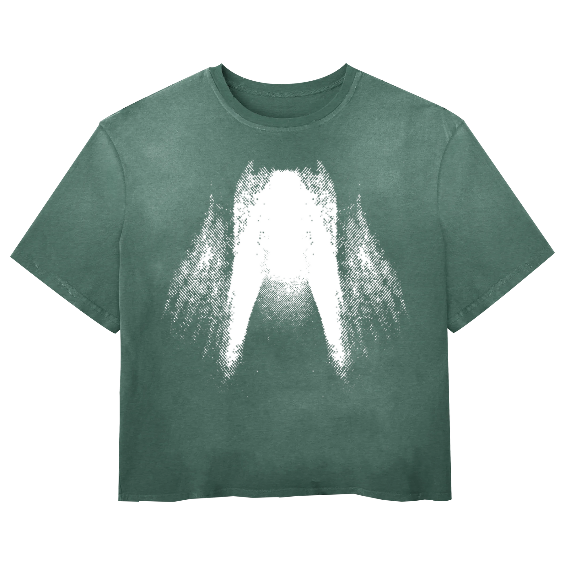 St Ghost Tee - Green - Front