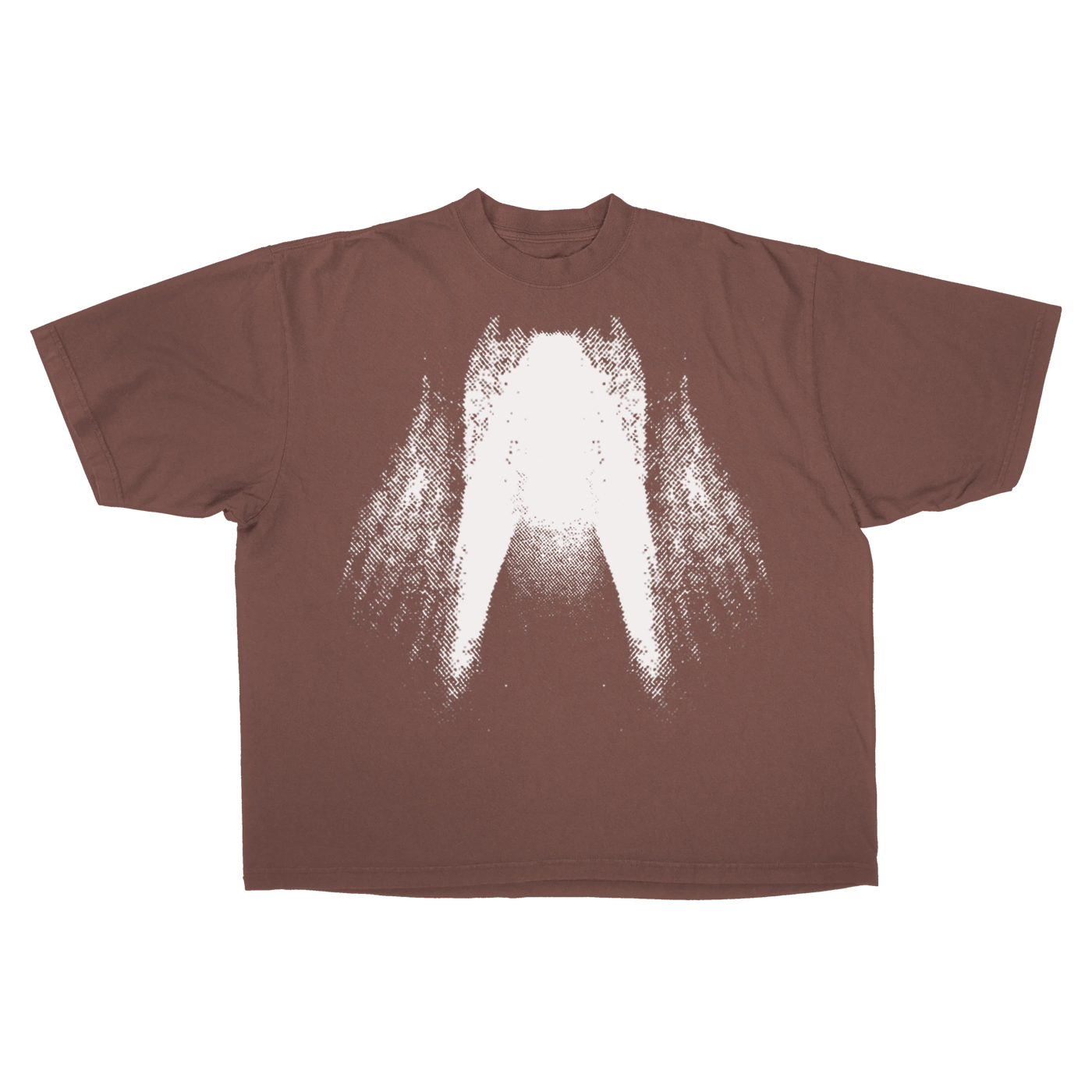 St Ghost Baggy Tee - Mocha - Front