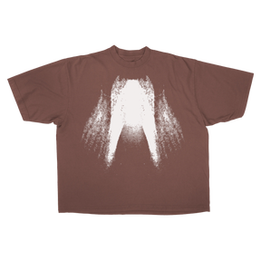St Ghost Drop Tee - Mocha - Front