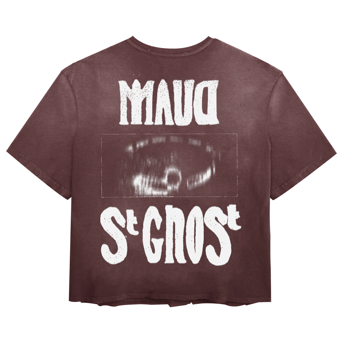 St Ghost Tee - Red - Back