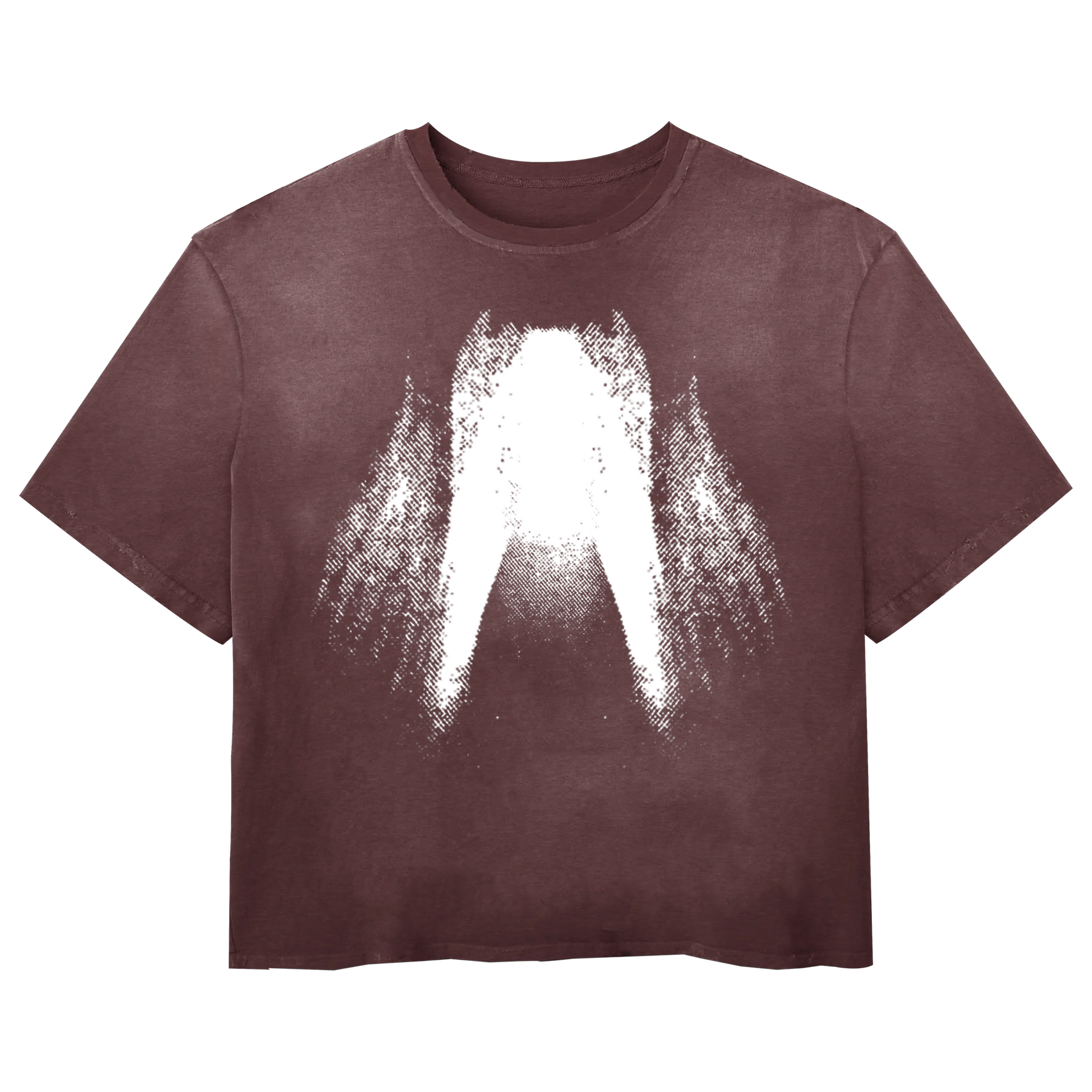 St Ghost Tee - Red - Front
