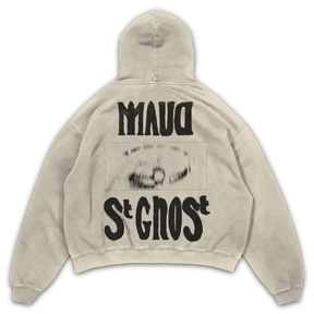 St Ghost Hoodie - Sand - Back