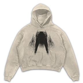 St Ghost Hoodie - Sand - Front