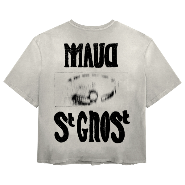 St Ghost Tee - White - Back