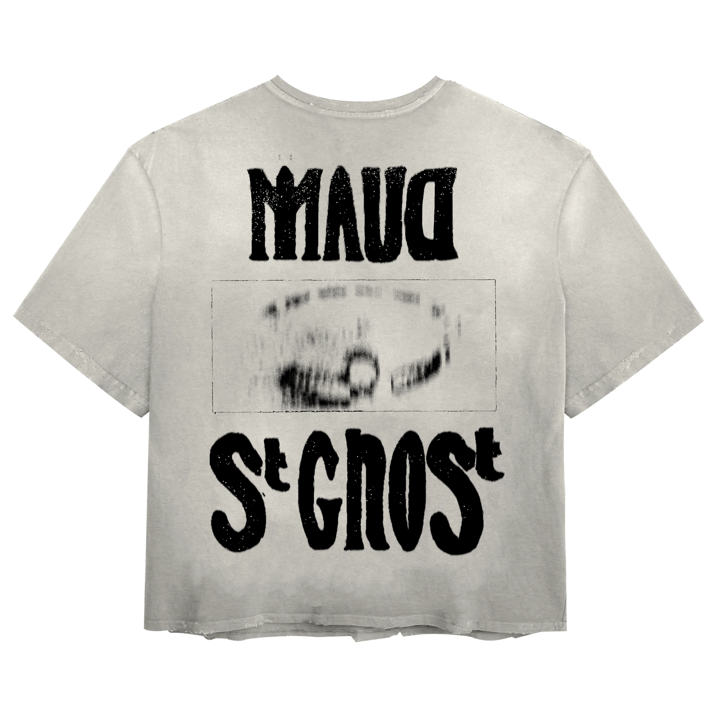 St Ghost Tee - White - Back
